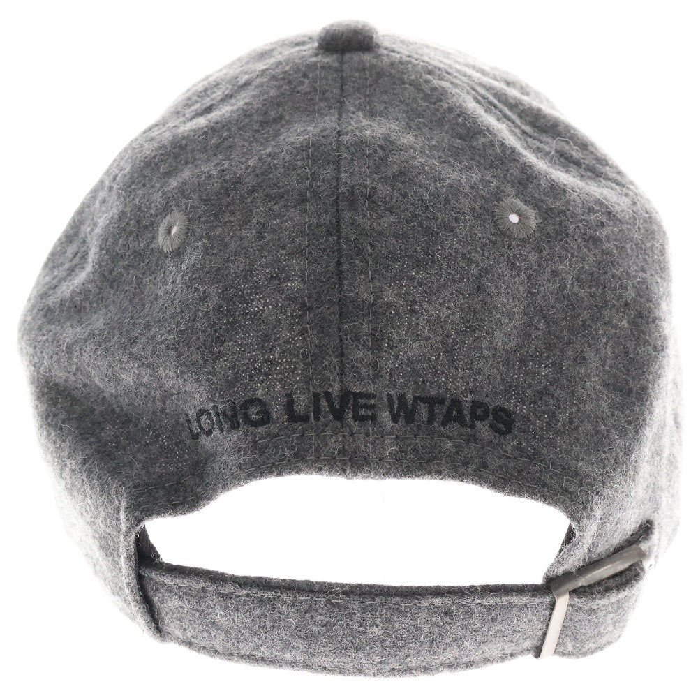 WTAPS(ダブルタップス) ×NEWERA WONY FLANNEL LLW ニューエラ ウール ベースボールキャップ 帽子 グレー