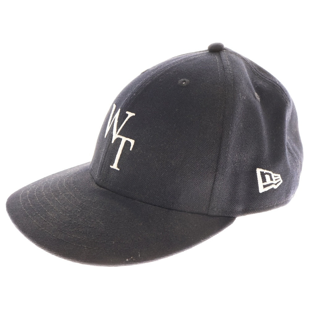 WTAPS(ダブルタップス) ×NEWERA 59FIFTY LOW PROFILE CAP POLY TWILL ニューエラ ベースボールキャップ 帽子 ネイビー