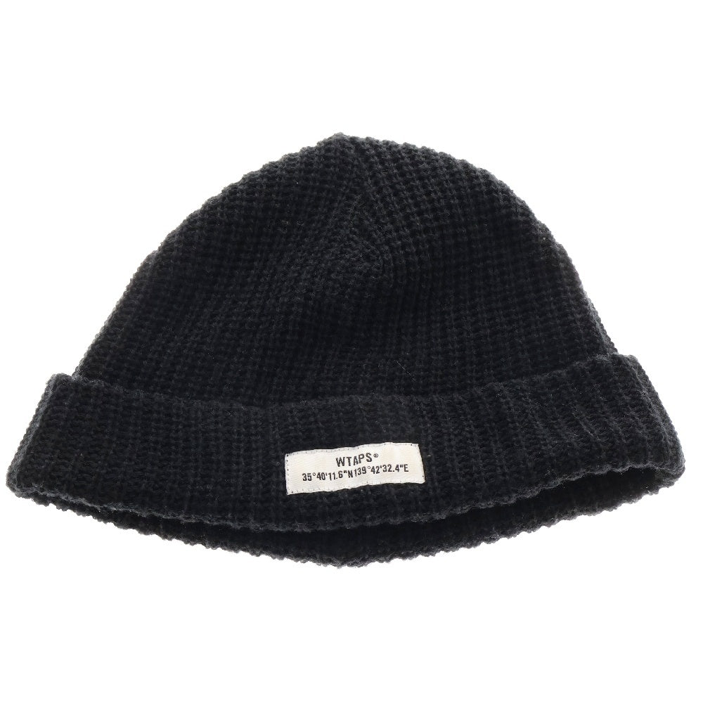 WTAPS(ダブルタップス) 20AW BEANIE WOAC 202MADT-HT01 アクリル ニットキャップ ビーニー 帽子 ブラック