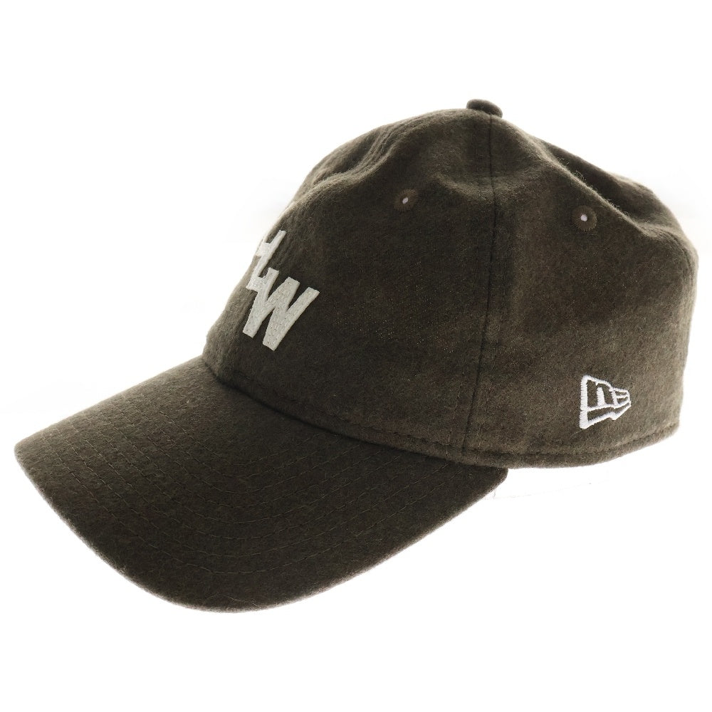WTAPS(ダブルタップス) ×NEWERA WONY FLANNEL LLW ニューエラ ウール ベースボールキャップ 帽子 カーキ