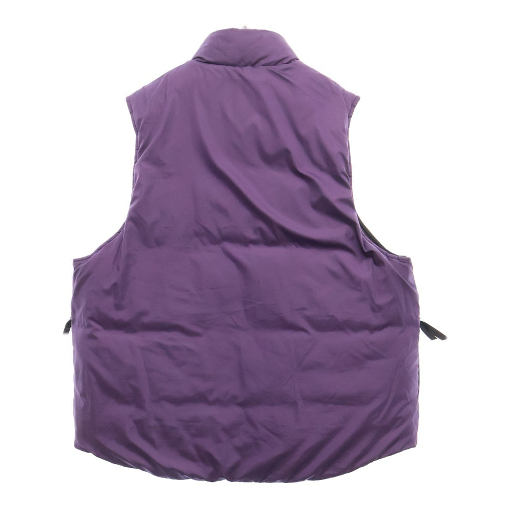 SEE SEE(シーシー) 24SS REVERSIBLE PUFF VEST リバーシブルパフベスト ジャケット ブラック/パープル