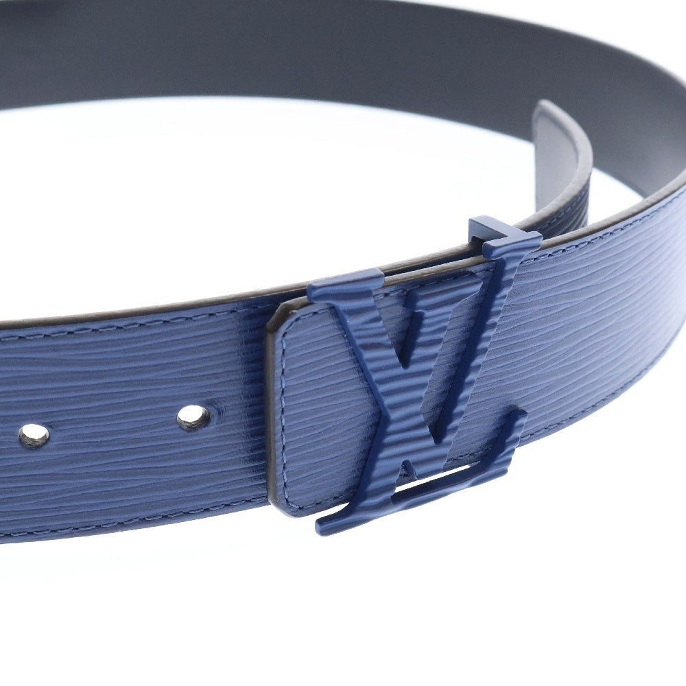 LOUIS VUITTON(ルイヴィトン) エピ サンチュール LVロゴ レザー ベルト ブルー M0035