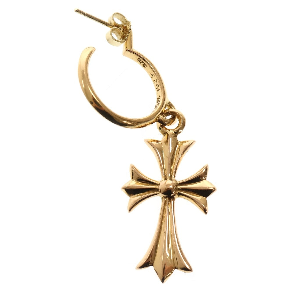 CHROME HEARTS(クロムハーツ) 22K TINY CH CROSS 22KタイニーCHクロス ゴールドピアス