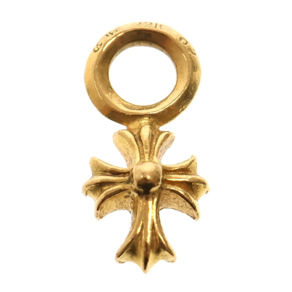 CHROME HEARTS(クロムハーツ) 22K STACK CH CROSS CHクロス スタックチャーム ネックレストップ ゴールド