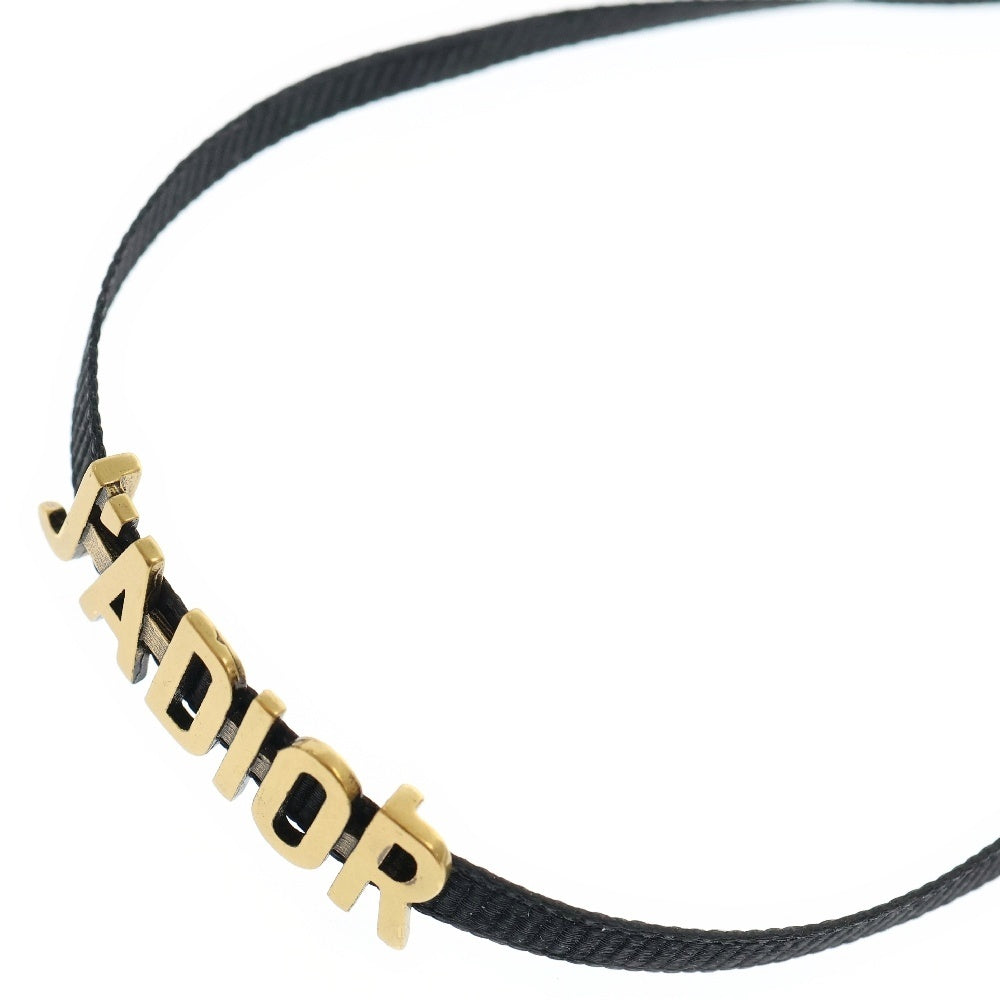 Christian Dior(クリスチャンディオール) J'ADIOR チョーカーネックレス ブラック/ゴールド レディース