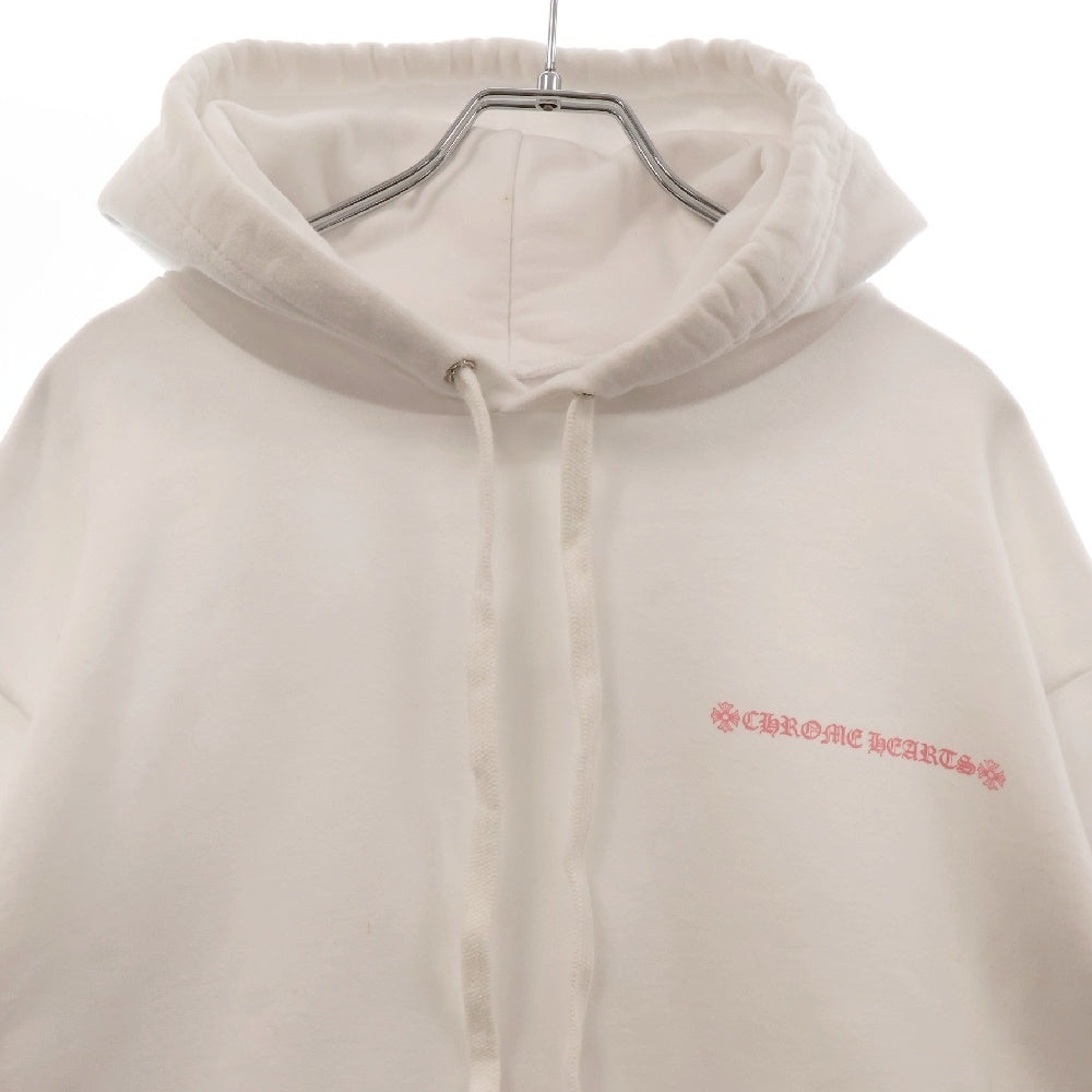 CHROME HEARTS(クロムハーツ) Laurie Lynn Stark PLVR ローリーリンスタークバックプリントパーカー ホワイト