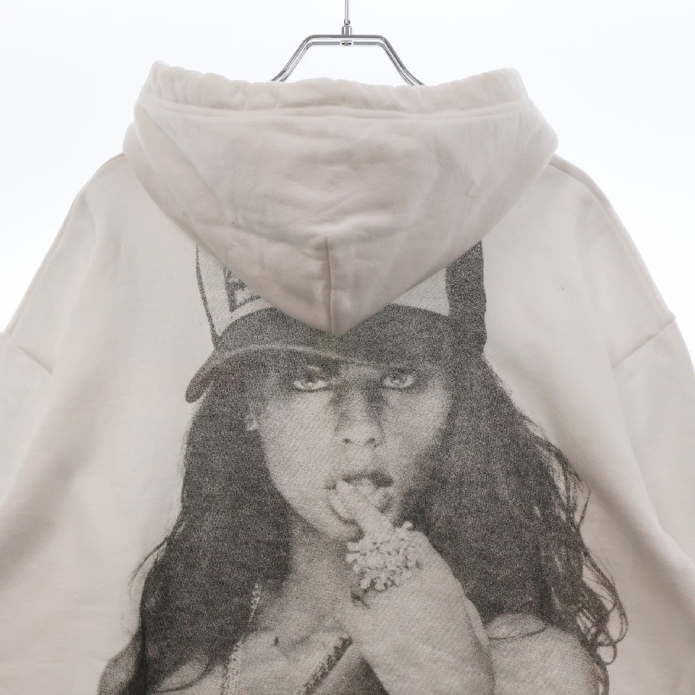 CHROME HEARTS(クロムハーツ) Laurie Lynn Stark PLVR ローリーリンスタークバックプリントパーカー ホワイト