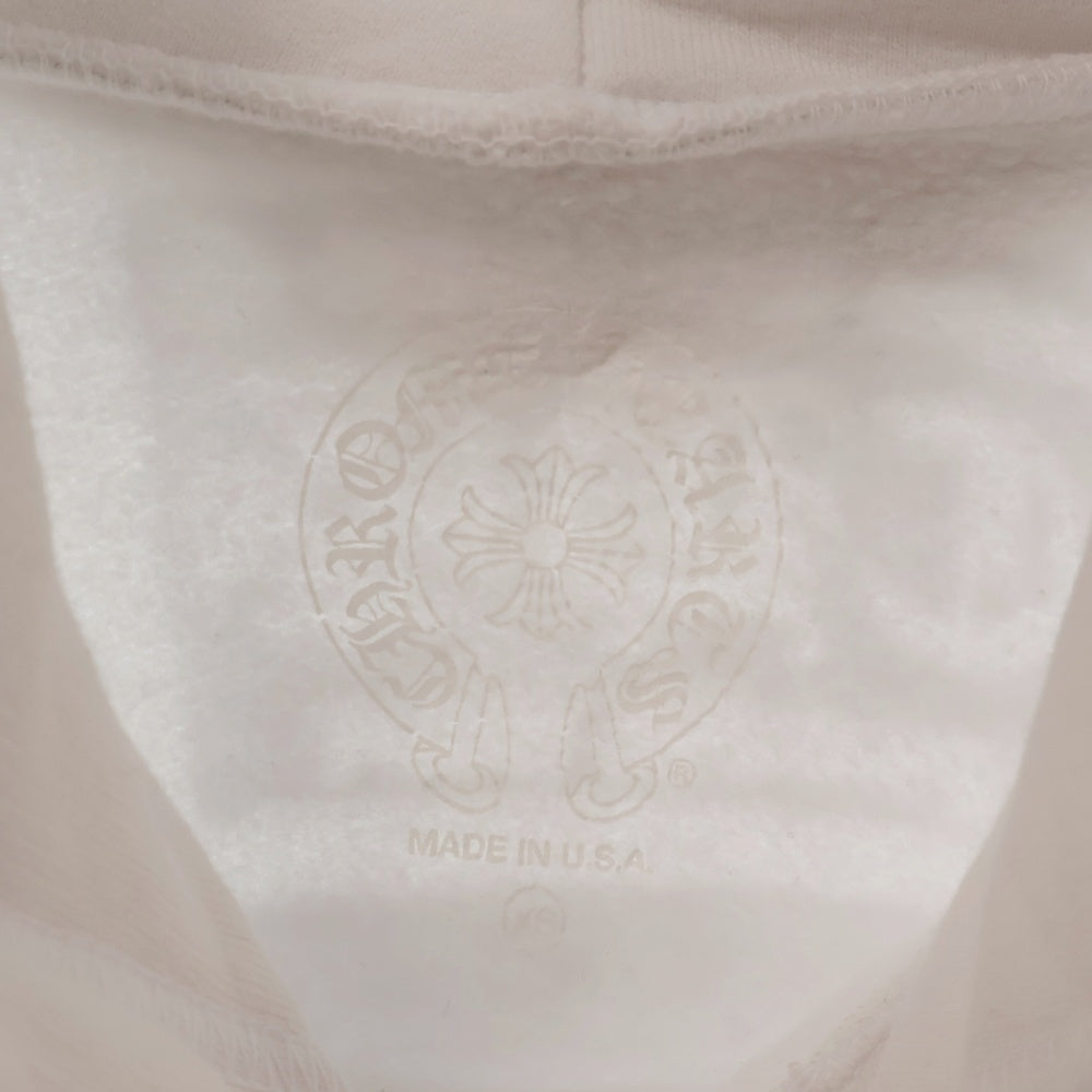 CHROME HEARTS(クロムハーツ) Laurie Lynn Stark PLVR ローリーリンスタークバックプリントパーカー ホワイト