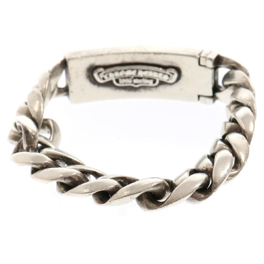 CHROME HEARTS(クロムハーツ) ID DAGGER ダガーIDクラシックリンクブレスレット 13LINK シルバー BCA156