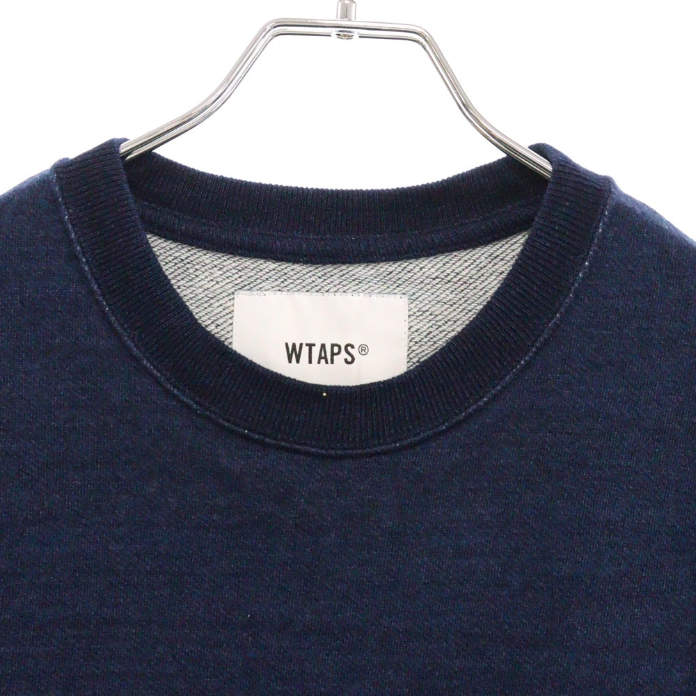 WTAPS(ダブルタップス) 22SS DITCH VEST COTTON INDIGO 221ATDT-SCM35 コットン スウェット ベスト インディゴ