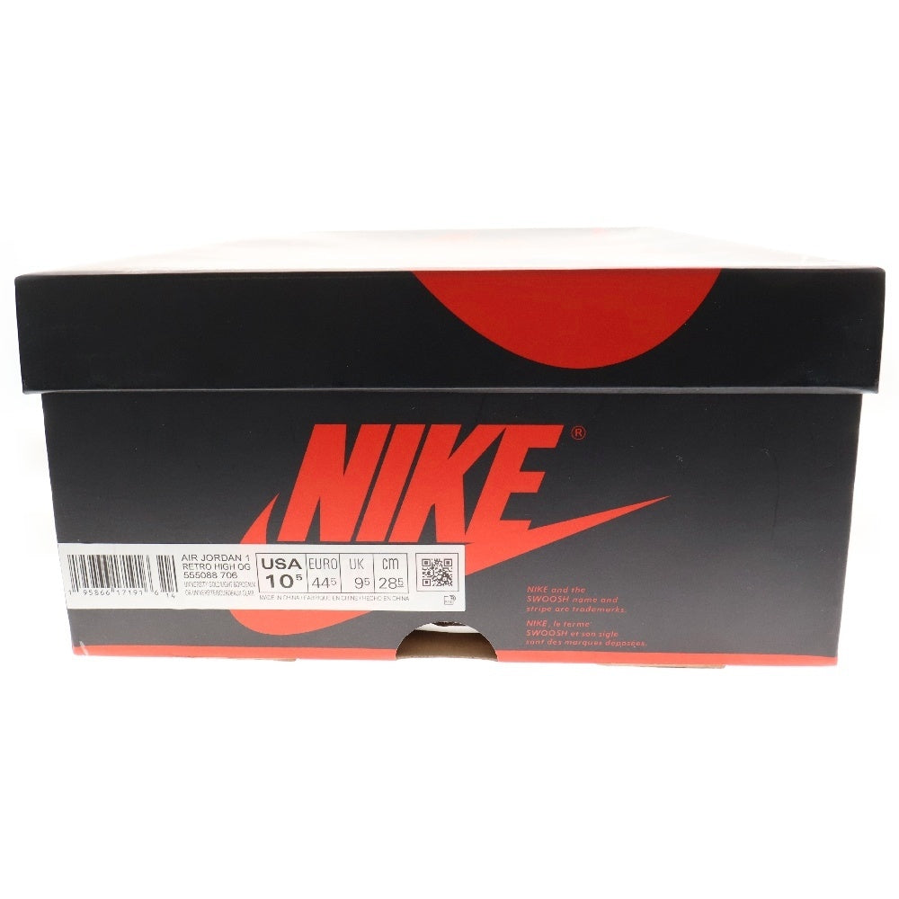 NIKE(ナイキ) AIR JORDAN1 RETRO HIGH OG BROTHERHOOD 555088-706 エアジョーダン 1 レトロ ブラザーフッド ハイカットスニーカー イエロー/パープル US10.5/28.5cm