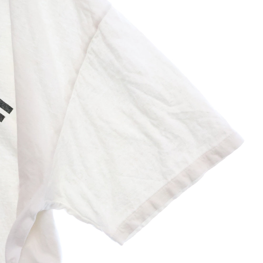 READY MADE(レディメイド) 24SS T SHIRT PEACE RE-CO-WH-00-00-274 ピースプリント半袖Tシャツ ホワイト