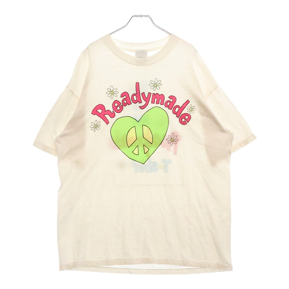 READY MADE(レディメイド) 24SS T SHIRT THIS IS MY RE-CO-WH-00-00-275 ディスイズマイプリント半袖Tシャツ ホワイト