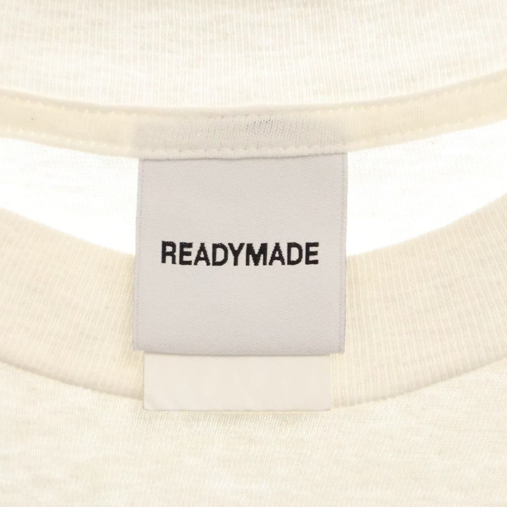 READY MADE(レディメイド) 24SS T SHIRT THIS IS MY RE-CO-WH-00-00-275 ディスイズマイプリント半袖Tシャツ ホワイト