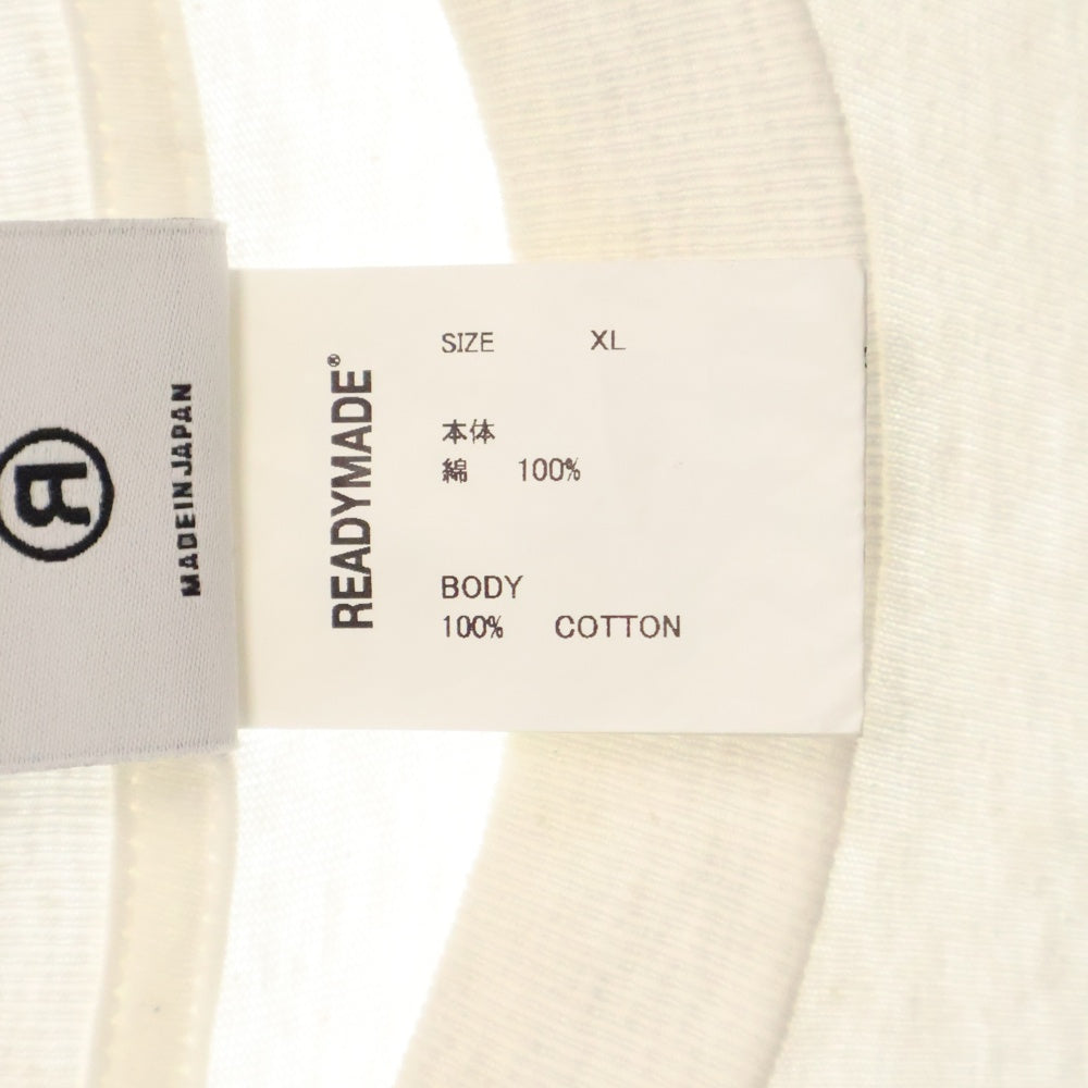 READY MADE(レディメイド) 24SS T SHIRT THIS IS MY RE-CO-WH-00-00-275 ディスイズマイプリント半袖Tシャツ ホワイト