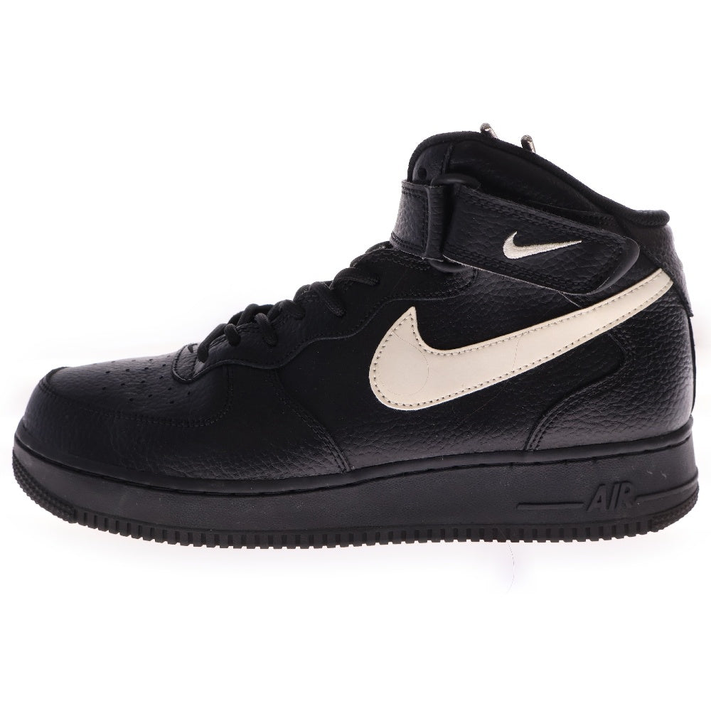 NIKE(ナイキ) AIR FORCE 1 MID 07 315123-043 エアフォース1 ミッドカットスニーカー ブラック US10/28.0cm