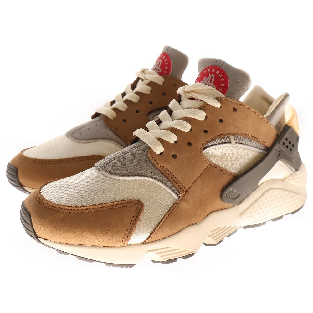 NIKE(ナイキ) ×STUSSY AIR HUARACHE LE DESERT OAK DD1381-200 ステューシー エアハラチ デザートオーク ローカットスニーカー ベージュ/ブラウン US10/28.0cm