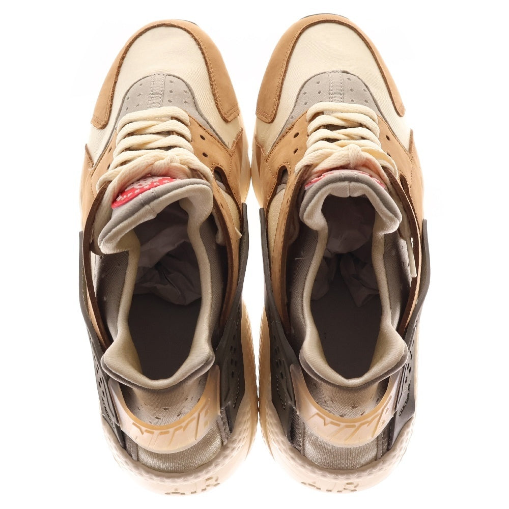 NIKE(ナイキ) ×STUSSY AIR HUARACHE LE DESERT OAK DD1381-200 ステューシー エアハラチ デザートオーク ローカットスニーカー ベージュ/ブラウン US10/28.0cm