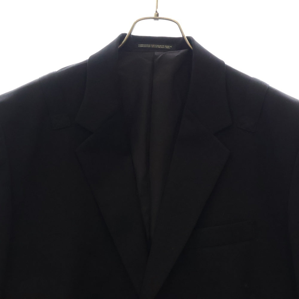 Yohji Yamamoto POUR HOMME(ヨウジヤマモト プールオム) 16AW ギャバジン ウール バックボンテージ テーラードジャケット ブラック HR-J14-100