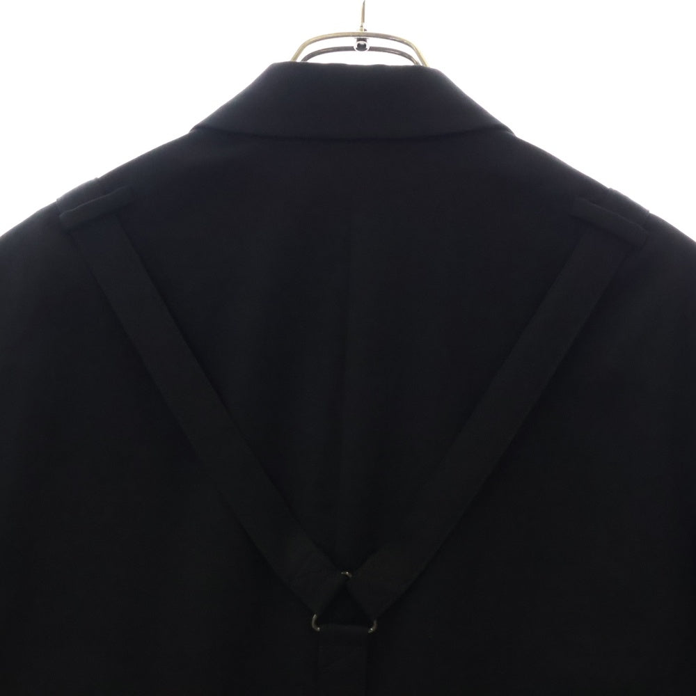 Yohji Yamamoto POUR HOMME(ヨウジヤマモト プールオム) 16AW ギャバジン ウール バックボンテージ テーラードジャケット ブラック HR-J14-100