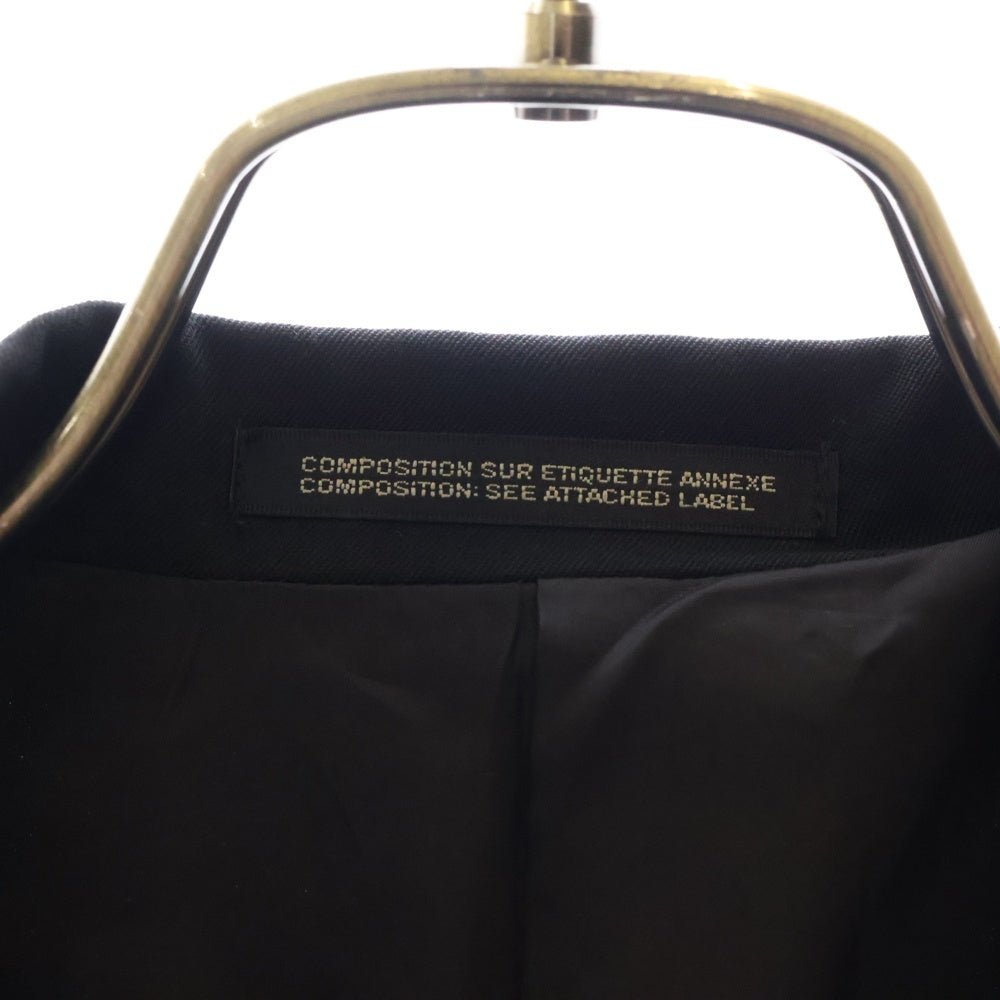Yohji Yamamoto POUR HOMME(ヨウジヤマモト プールオム) 16AW ギャバジン ウール バックボンテージ テーラードジャケット ブラック HR-J14-100