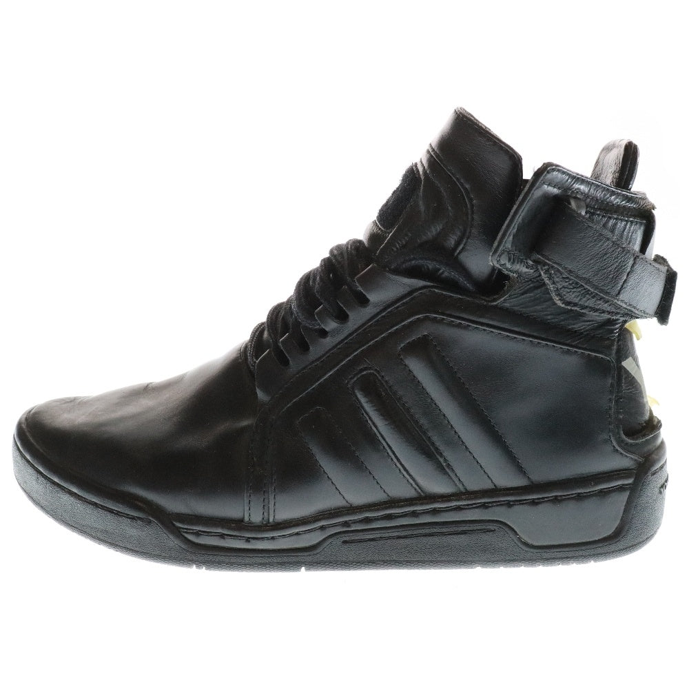 Y-3(ワイスリー) HAYWORTH MID 2 G14753 レザー ミッドカットスニーカー ブラック US8.5/26.5cm G14753
