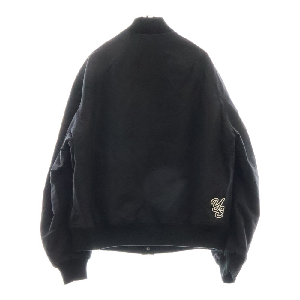 Y-3(ワイスリー) TEAM JACKET IQ2142 ワッペン チームジャケット ブルゾン ブラック