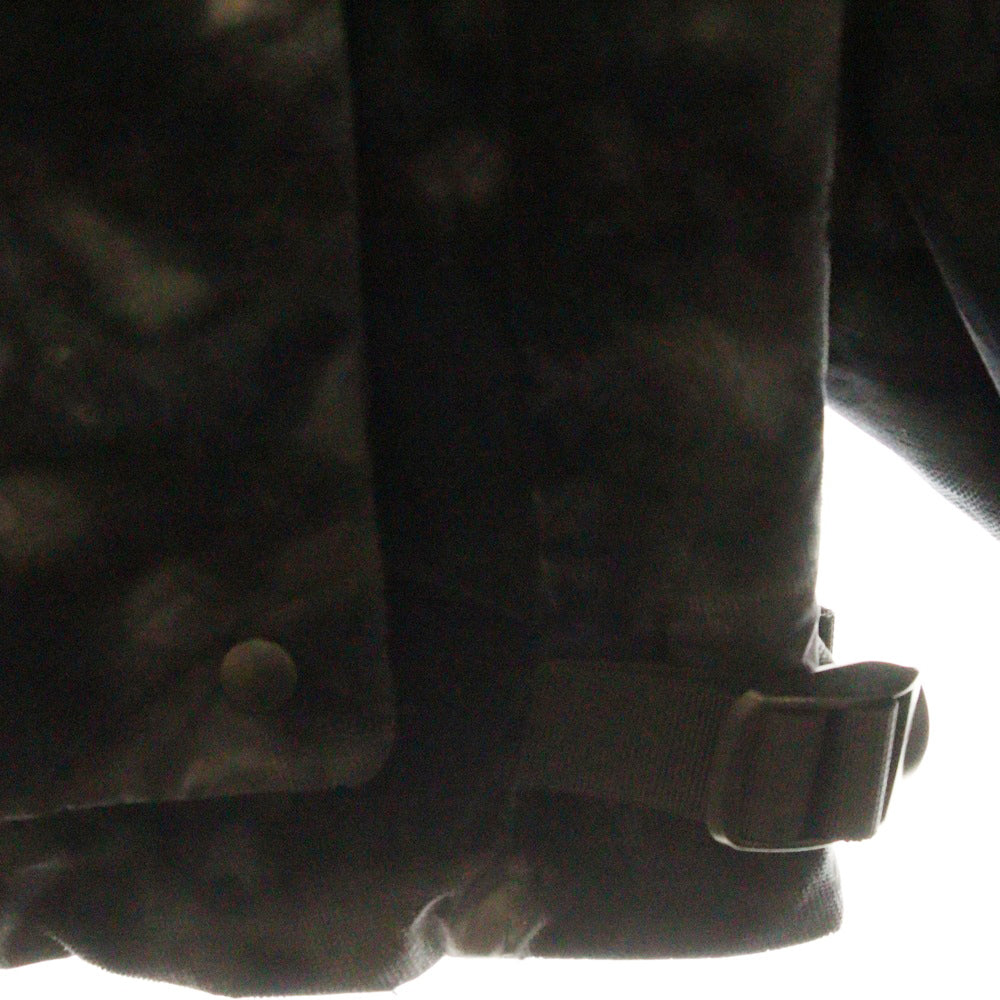 Y-3(ワイスリー) タイダイフロッキープリント ジップアップ ナイロンジャケット ブラック JI5646