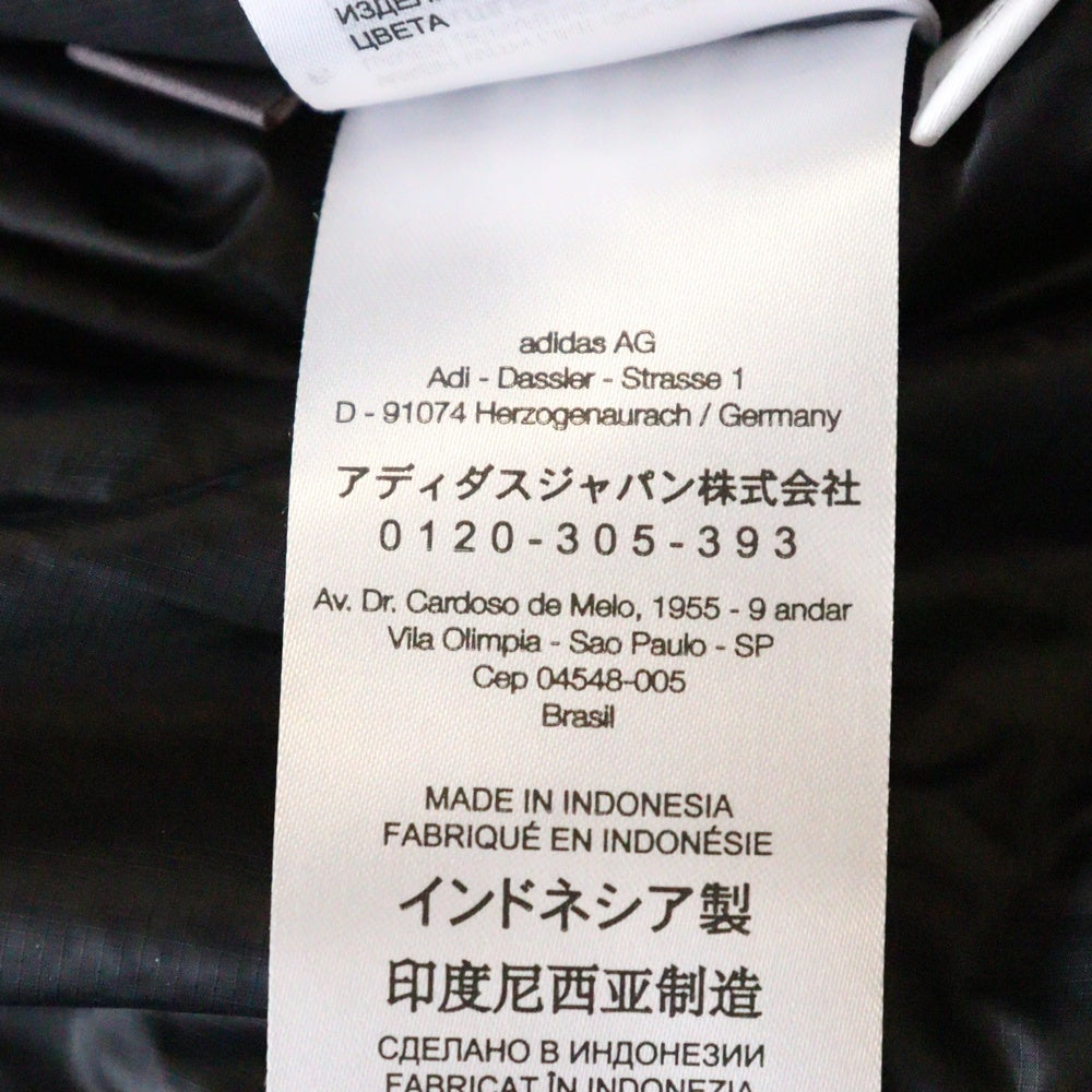 Y-3(ワイスリー) タイダイフロッキープリント ジップアップ ナイロンジャケット ブラック JI5646