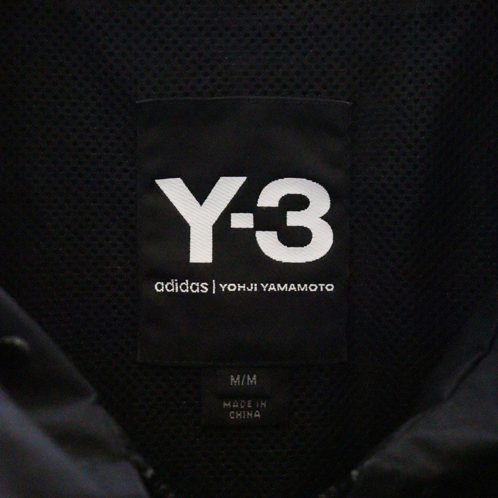 Y-3(ワイスリー) U HOODED WINDSTOPPER JACKET DY7271 ナイロン ジップップ フード ジャケット ブラック