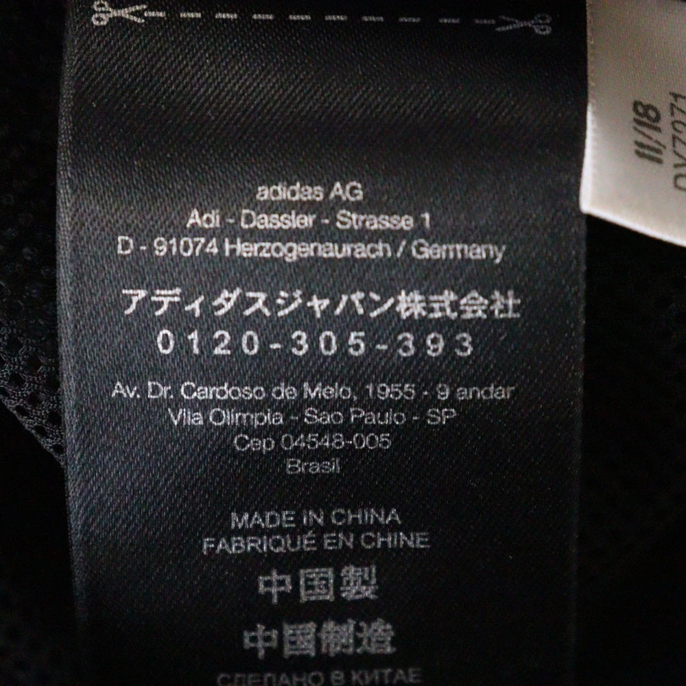 Y-3(ワイスリー) U HOODED WINDSTOPPER JACKET DY7271 ナイロン ジップップ フード ジャケット ブラック