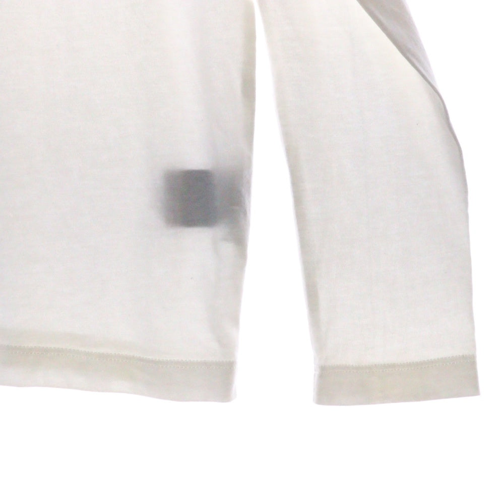 BALMAIN(バルマン) ラメロゴプリント長袖Tシャツ BKUXV 001 ホワイト キッズ