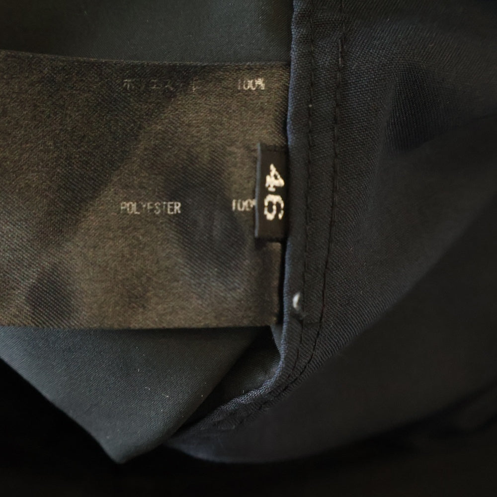THE RERACS(ザ リラクス) 23SS ジップフライ ポリエステル カーゴパンツ ブラック 23SS-REPT-170