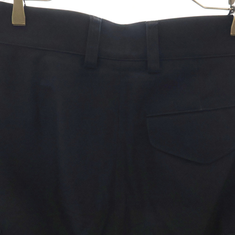 THE RERACS(ザ リラクス) 23SS ジップフライ ポリエステル カーゴパンツ ネイビー 23SS-REPT-170