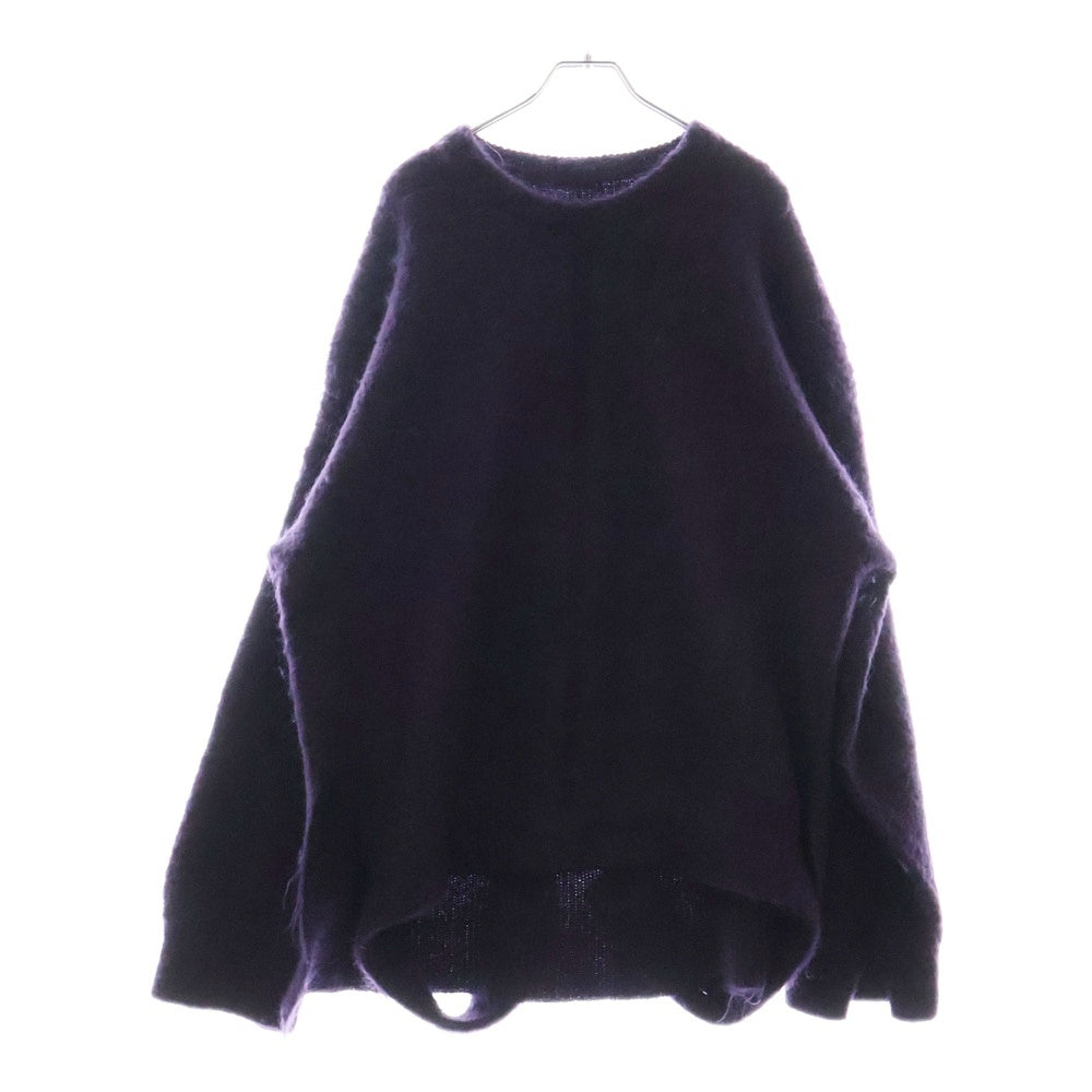 Stein(シュタイン) 20AW KID MOHAIR LS ST.193 モヘヤ ウール混 ニットセーター パープル