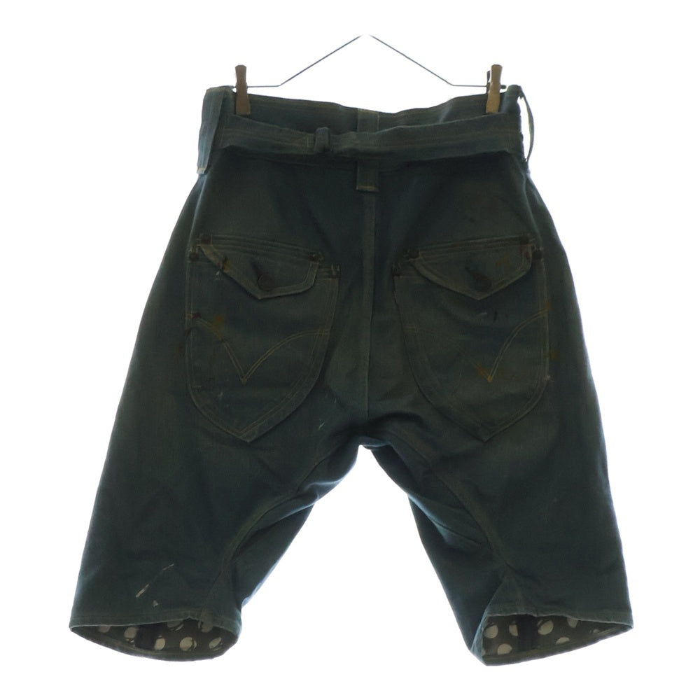 Levi's(リーバイス) シンチバック ボタンフライ ペイント デニムショーツ ハーフパンツ インディゴ EJ103-0002