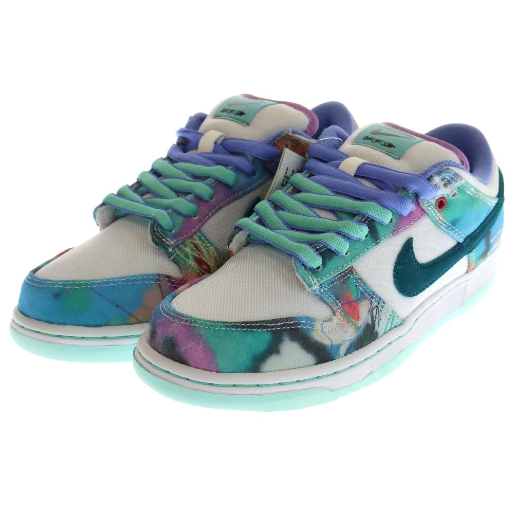 NIKE SB(ナイキエスビー) ×FUTURA LABORATORIES DUNK LOW OG QS HF6061-400 フューチュラ ダンク ローカットスニーカー マルチ レディース US6/24.0cm