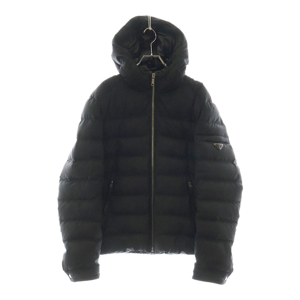 PRADA(プラダ) トライアングルロゴ ダウンジャケット SGH072 R232 1060 ブラック
