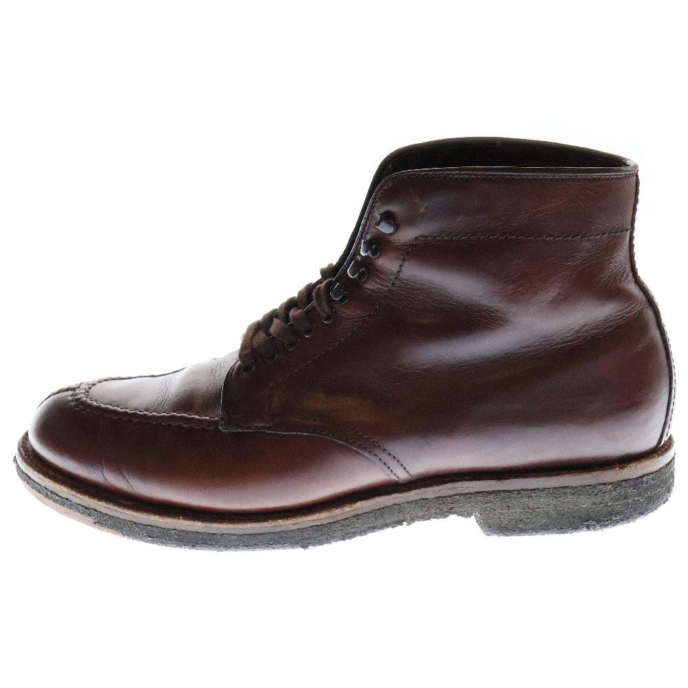 Alden(オールデン) TANKER BOOT 45407H タンカー ブーツ コードバン シガー ミリタリーラスト Uチップ レザー チャッカブーツ ブラウン