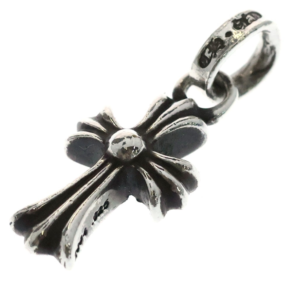 CHROME HEARTS(クロムハーツ) CRS BBYFAT P DMND ベイビーファットクロス PAVEダイヤ ペンダントトップ シルバー BCA234