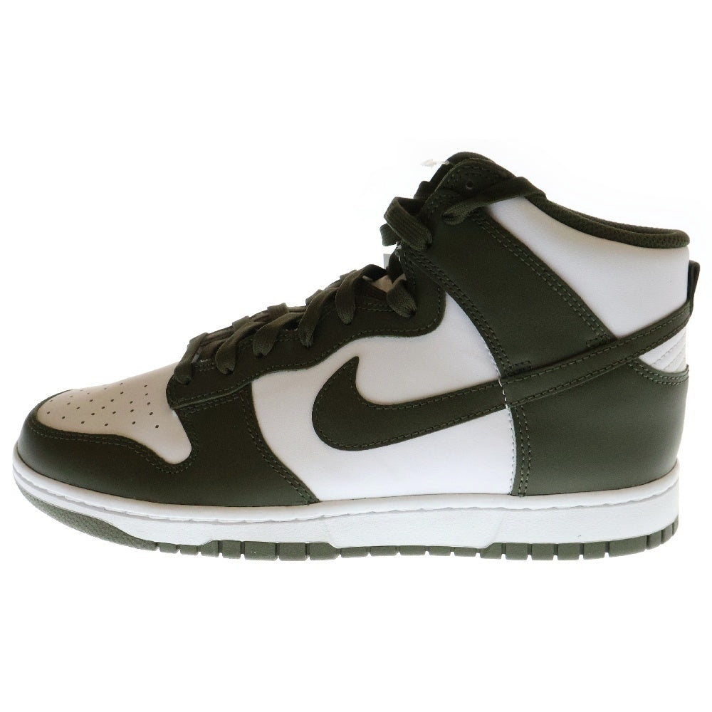 NIKE(ナイキ) DUNK HIGH RETRO DD1399-107 ダンク ハイカットスニーカー カーキ/ホワイト US10/28.0cm