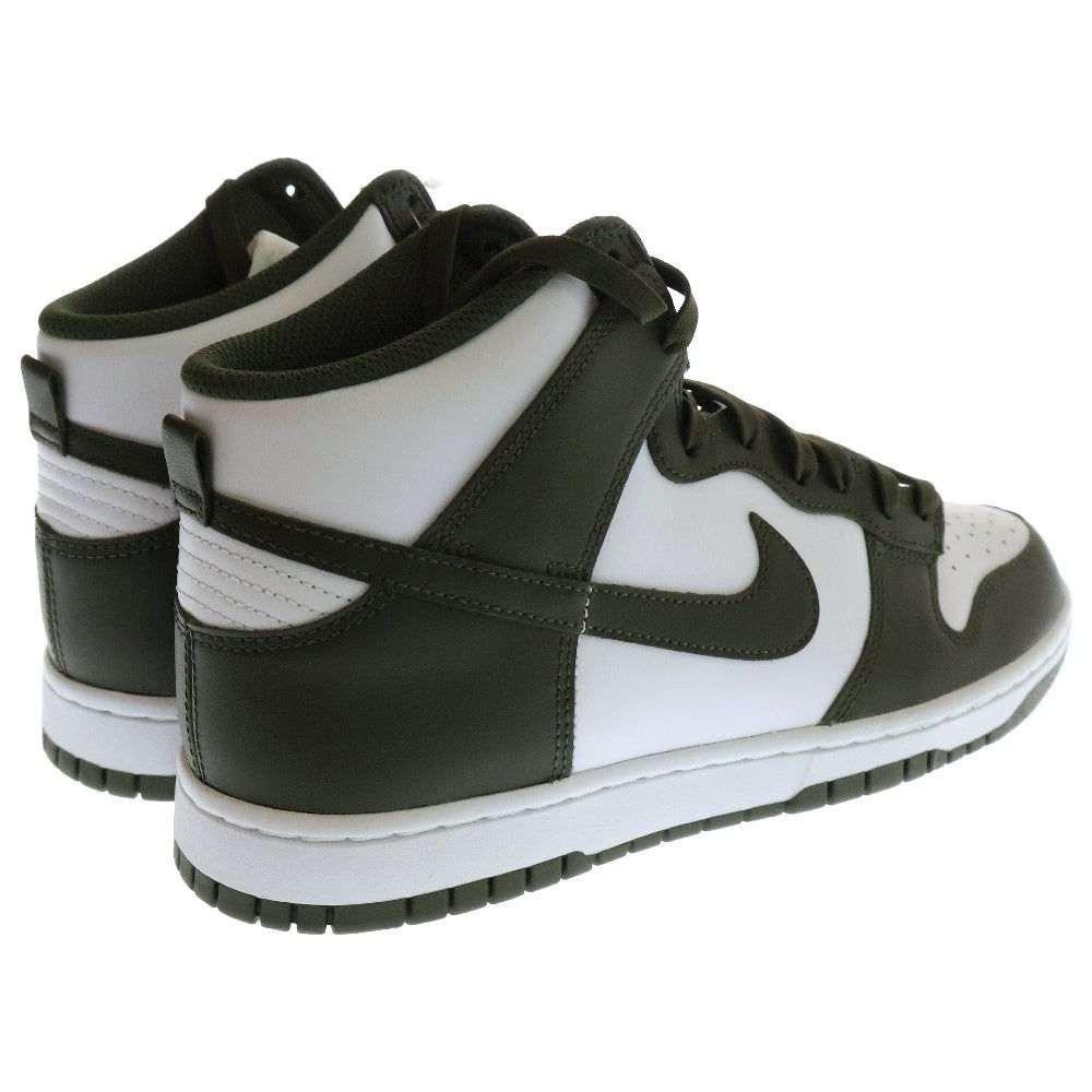 NIKE(ナイキ) DUNK HIGH RETRO DD1399-107 ダンク ハイカットスニーカー カーキ/ホワイト US10/28.0cm