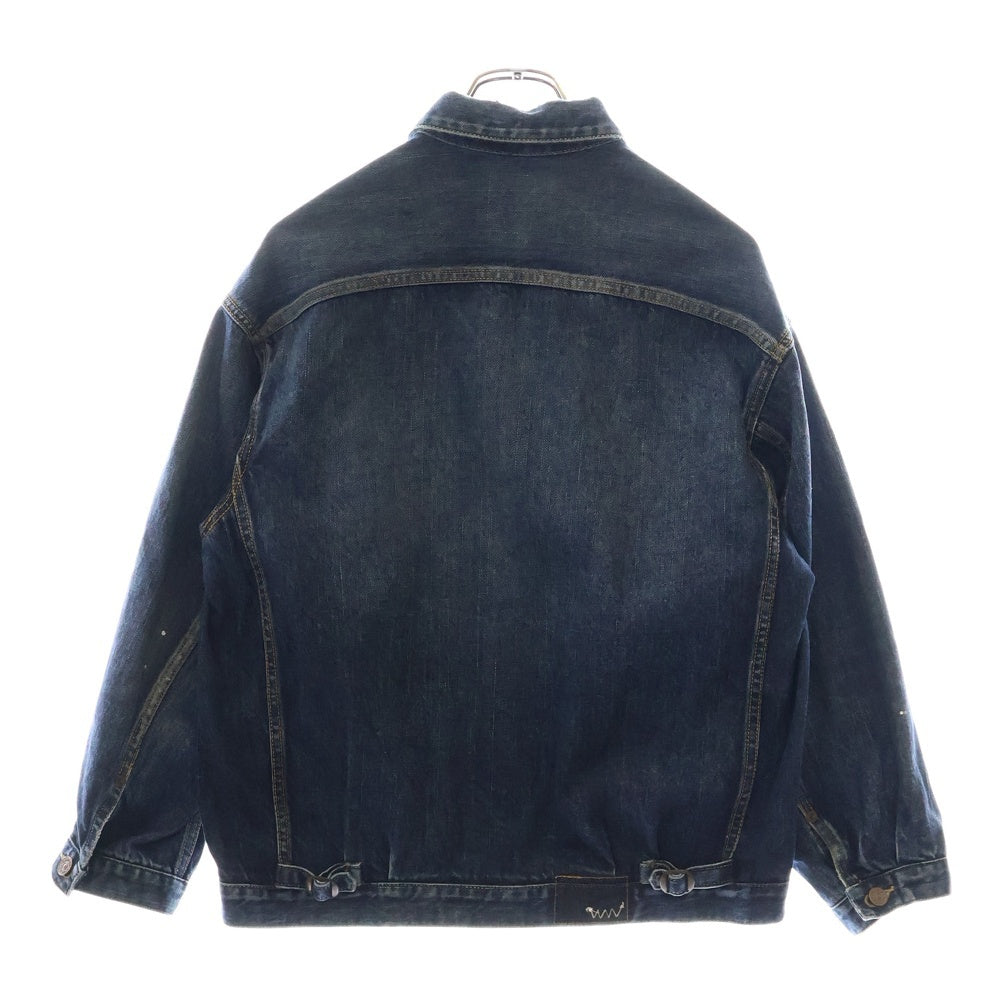 VISVIM WMV(ビズビム ダブリューエムブイ) 24AW SS 101XX JKT W DMGD-1010 0324205006001 デニムジャケット インディゴ