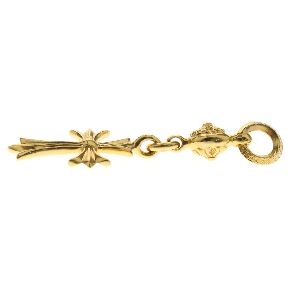 CHROME HEARTS(クロムハーツ) 22K 1BT TNY CH CRS 1ボールタイニーCHクロスチャーム ペンダントトップ ゴールド