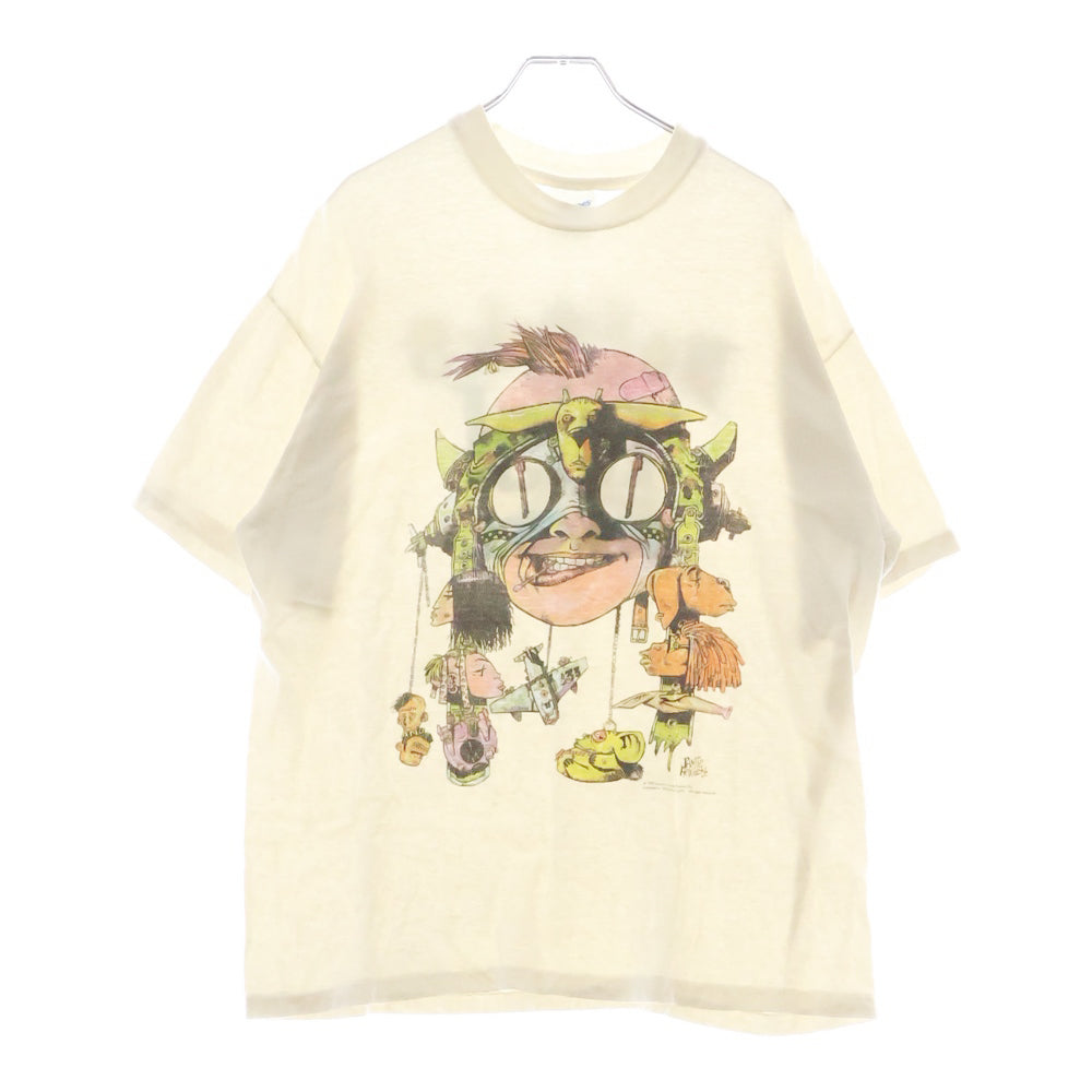 VINTAGE(ヴィンテージ) 90s VINTAGE TANK GIRL ヴィンテージ タンクガール クルーネック 半袖Tシャツ カットソー ホワイト