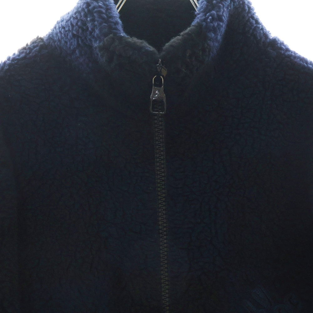 LOUIS VUITTON(ルイヴィトン) 22SS NIGO JACQUARD DAMIER FLEECE JACKET RM221M LZ8 HMY05W ニゴ フリースジャケット ネイビー ブラック