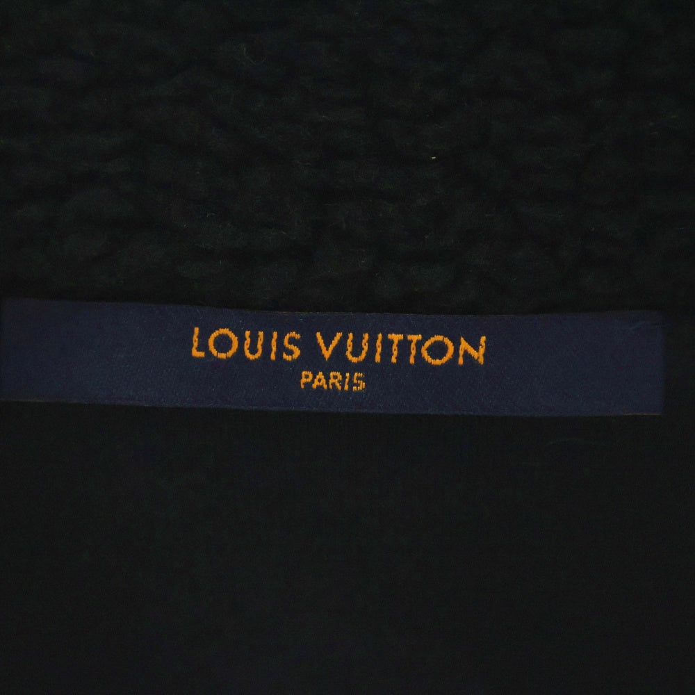 LOUIS VUITTON(ルイヴィトン) 22SS NIGO JACQUARD DAMIER FLEECE JACKET RM221M LZ8 HMY05W ニゴ フリースジャケット ネイビー ブラック