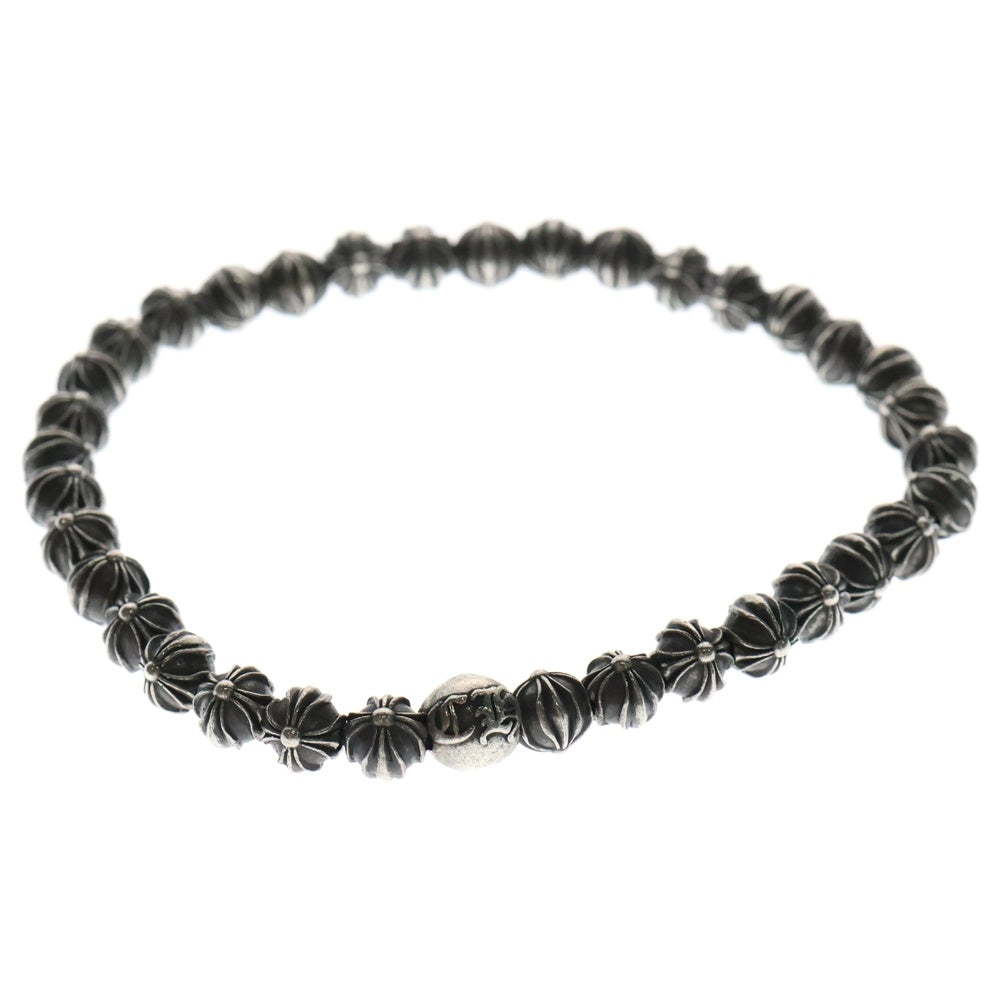 CHROME HEARTS(クロムハーツ) 6mm BEAD 6mm ビーズ シルバーブレスレット