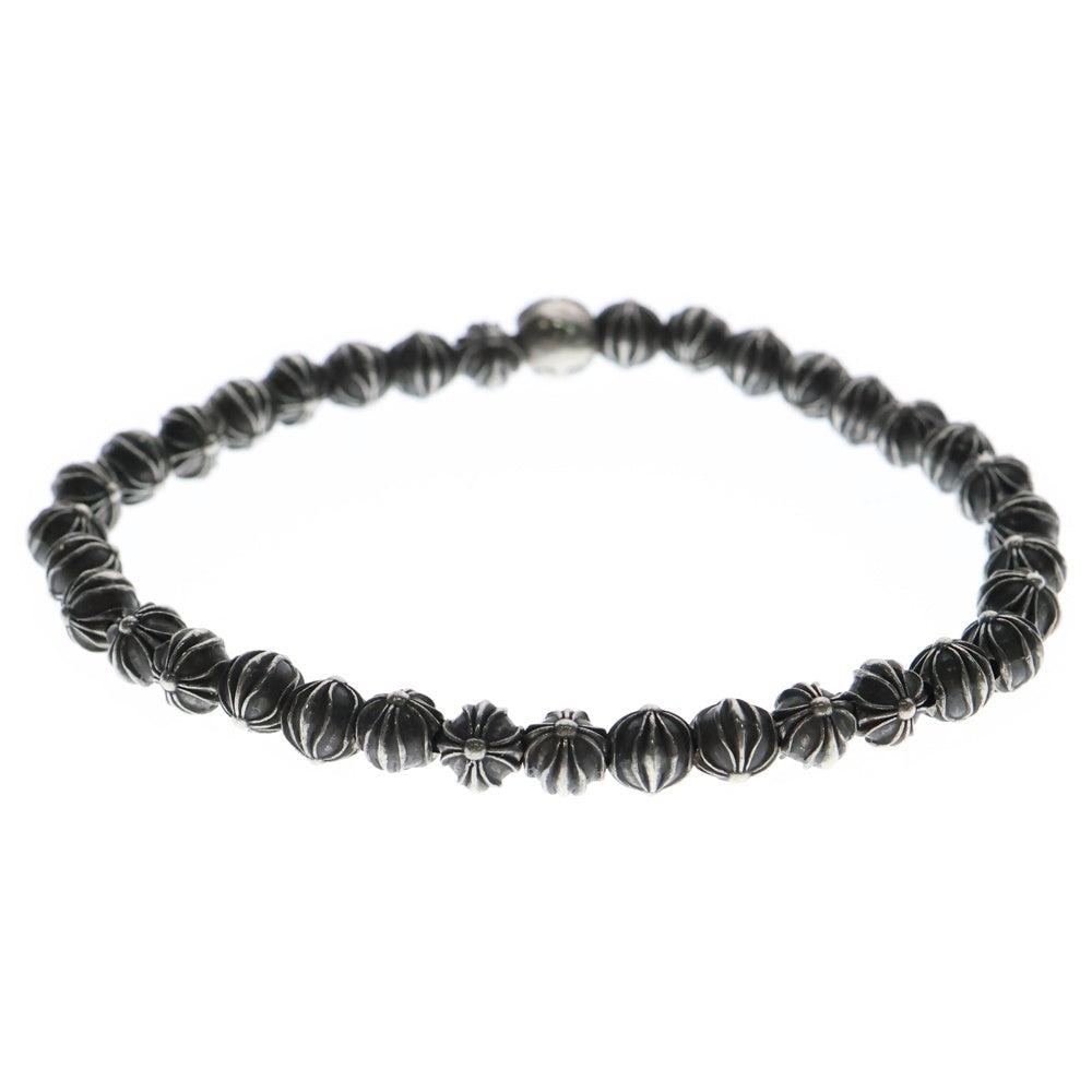 CHROME HEARTS(クロムハーツ) 6mm BEAD 6mm ビーズ シルバーブレスレット