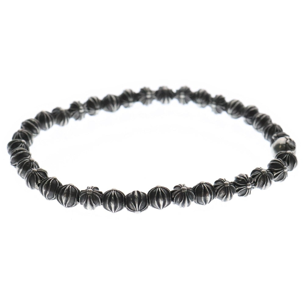 CHROME HEARTS(クロムハーツ) 6mm BEAD 6mm ビーズ シルバーブレスレット